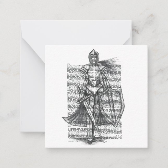 Armor Up Note Card Anteckningskort (Framsida)