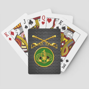 Armored Cavalry ’Crossed Sabers’ Casinokort