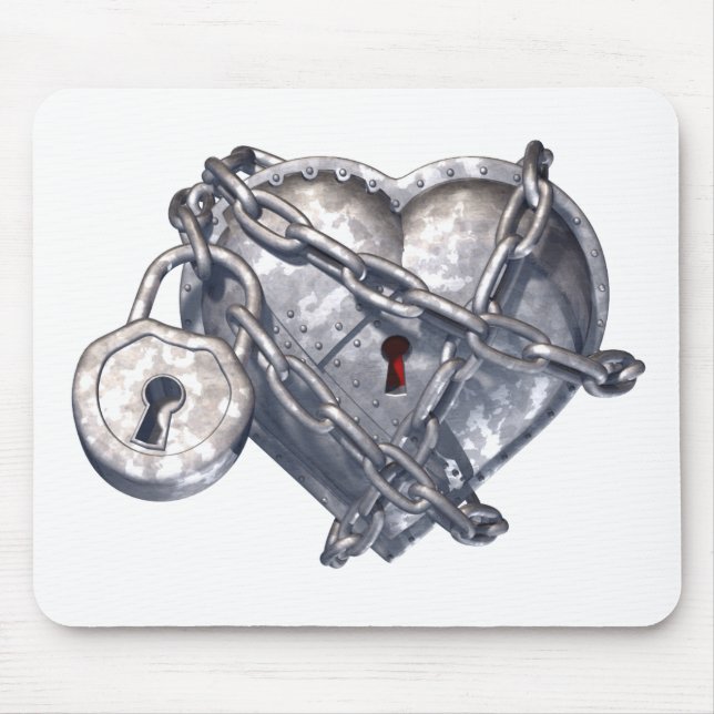 Armored hjärta musmatta (Framsidan)