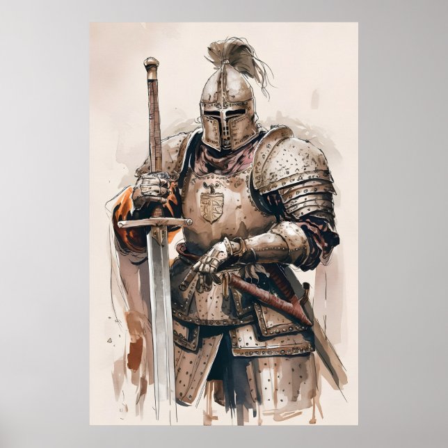 Armored Knight Poster (Framsidan)