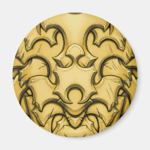 Armored (mässing) magnet