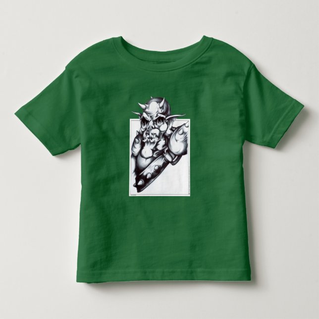 Armored Orc Tee Shirt (Framsida)