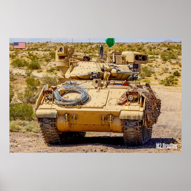 ARMORED PERSONNEL CARRIER - M2 Bradley Poster (Framsidan)