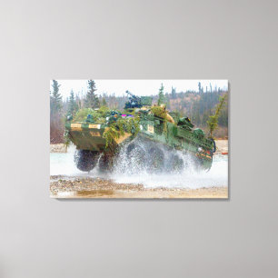 ARMORED PERSONNEL CARRIER - Stryker 24x36 Canvastryck