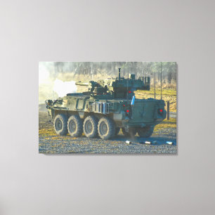 ARMORED PERSONNEL CARRIER - Stryker 24x36 Canvastryck