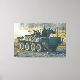 ARMORED PERSONNEL CARRIER - Stryker 40 x 60 Canvastryck