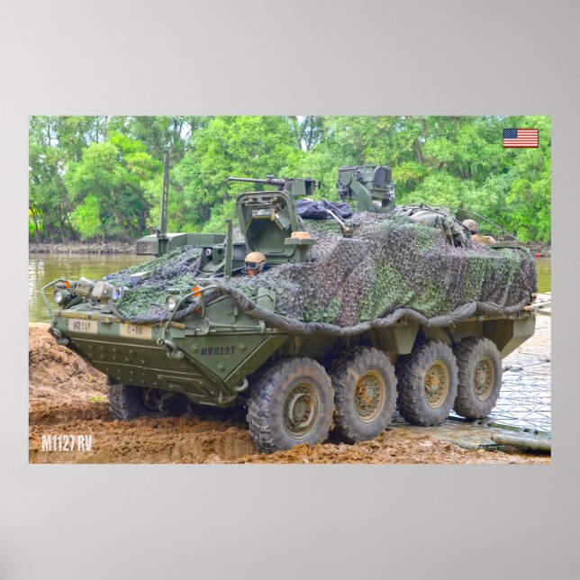 ARMORED PERSONNEL CARRIER - Stryker Poster (Framsidan)