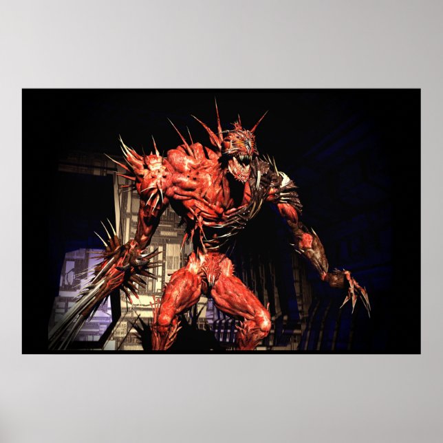 Armored roudou red poster (Framsidan)