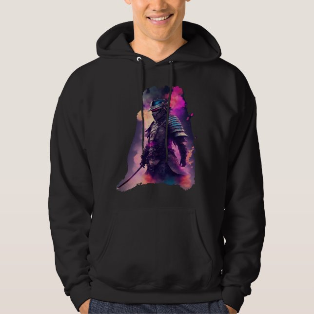 Armored Samurai Hoodie (Framsida)
