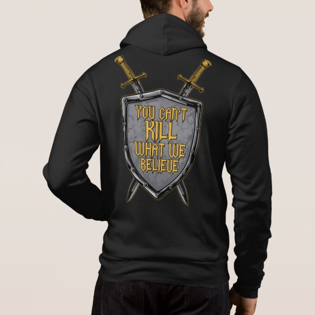Armored Theory Hoodie T Shirt (Baksida)