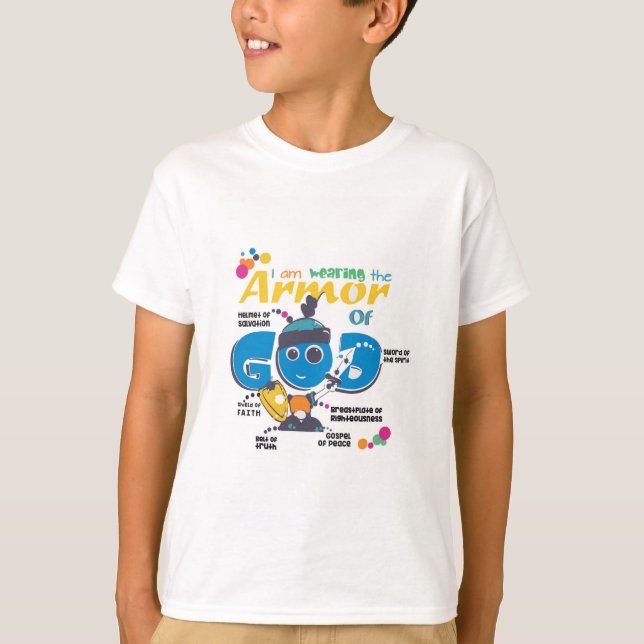 Armoren av guden lurar den mjuka T-tröja T Shirt (Framsida)