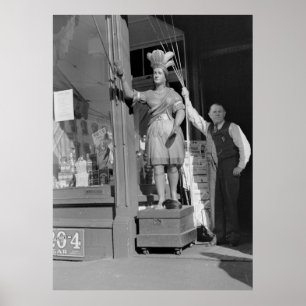 Armpit Check, 1930 s Poster