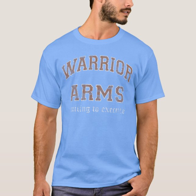 Arms Warrior MMO-spelare vänner T Shirt (Framsida)