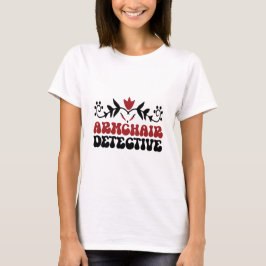 Armstol detektiv t shirt