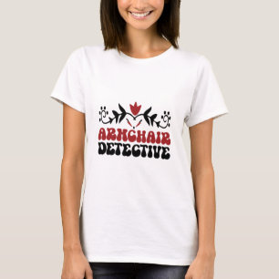 Armstol detektiv t shirt