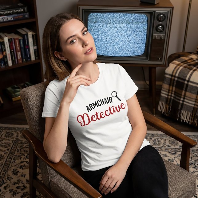 Armstol detektiv True Crime T-Shirt (Skapare uppladdad)