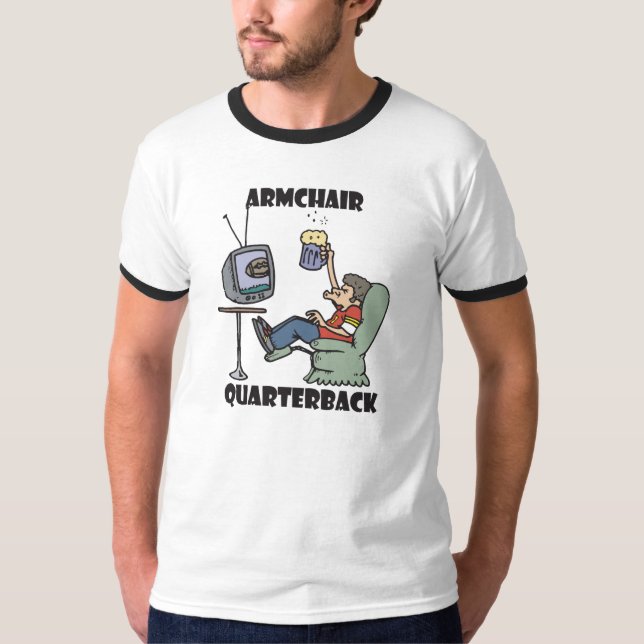 Armstol-kvarterback T Shirt (Framsida)