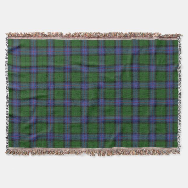 Armstrong Clan Tartan Highland Rutmönster Filt (Framsidan)