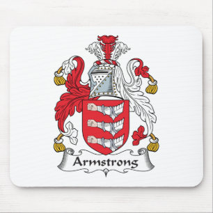 Armstrong familjvapensköld musmatta