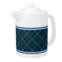 Armstrong Family Tartan Royal Blue och Grönt Play