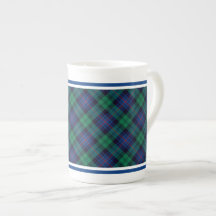 Armstrong Family Tartan Royal Blue och Grönt Play