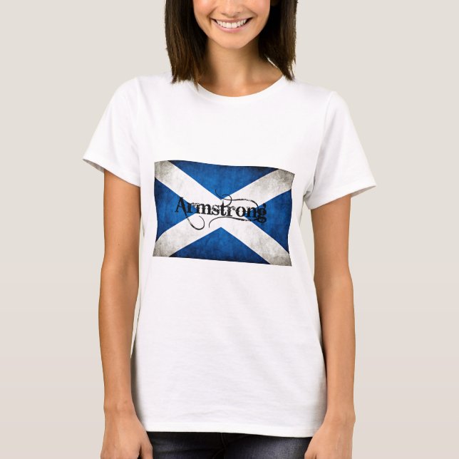 armstrong grunge flagga t-shirt (Framsida)