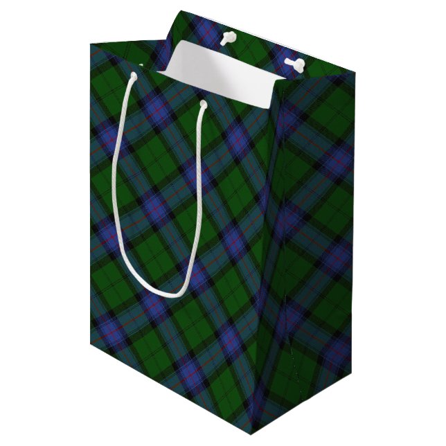 Armstrong Klan Tartan Scottish Plaid Mönster (Framsidan Vinklad)