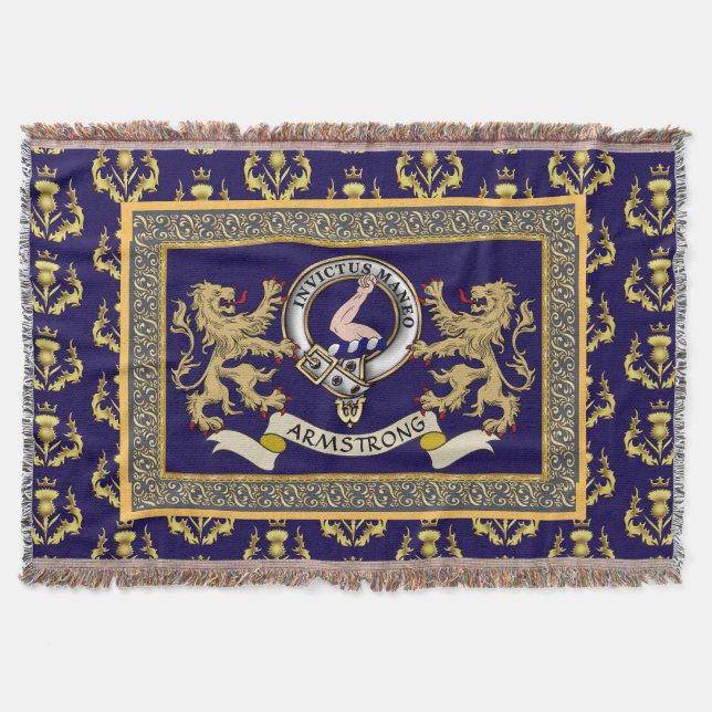 Armstrong Klansköld Blå Filt (Framsidan)