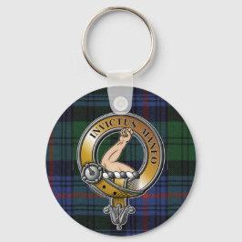 Armstrong Tartan & Badge Nyckelring