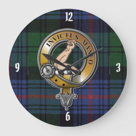 Armstrong Tartan & Badge Stor Klocka