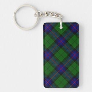 Armstrong tartan blue och grönt plaid