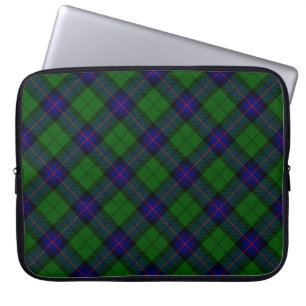 Armstrong tartan blue och grönt plaid laptop fodral