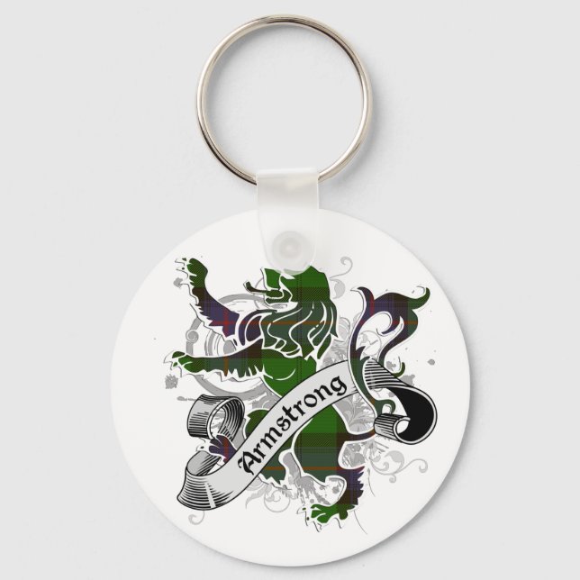 Armstrong Tartan Lejon Nyckelring (Framsida)