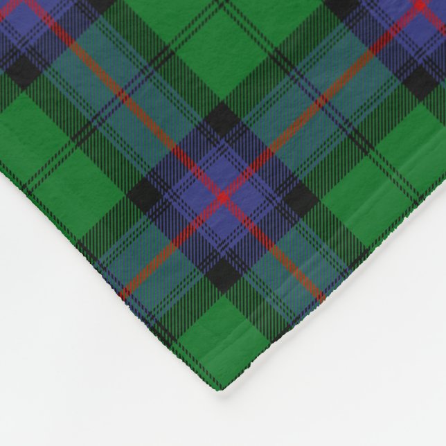 Armstrong Tartan Plaid Mönster Fleecefilt (Hörn)