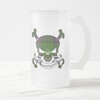 Armstrong Tartan Skull Mugg