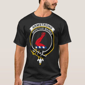 Armstrong Vapensköld Tartan Klan Scottish Klan T Shirt