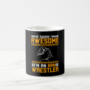 Armwrestling Jag är Arm Wrestler Kaffemugg