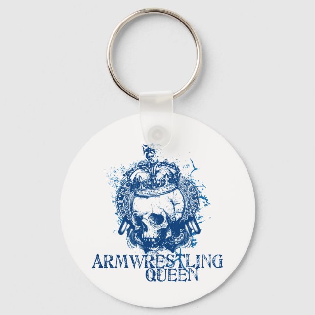 Armwrestling Queen Nyckelring (Framsida)