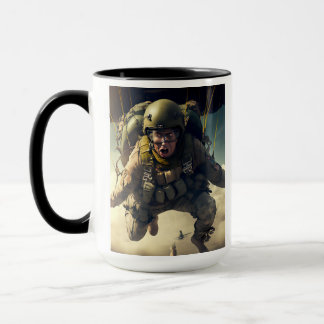 ARMY 82nd Airborne paratrooper Mugg