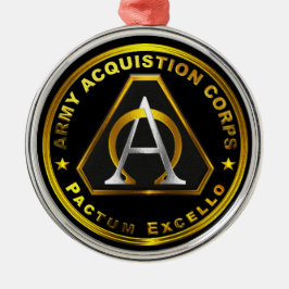 Army Acquisition Corps Julgransprydnad Metall