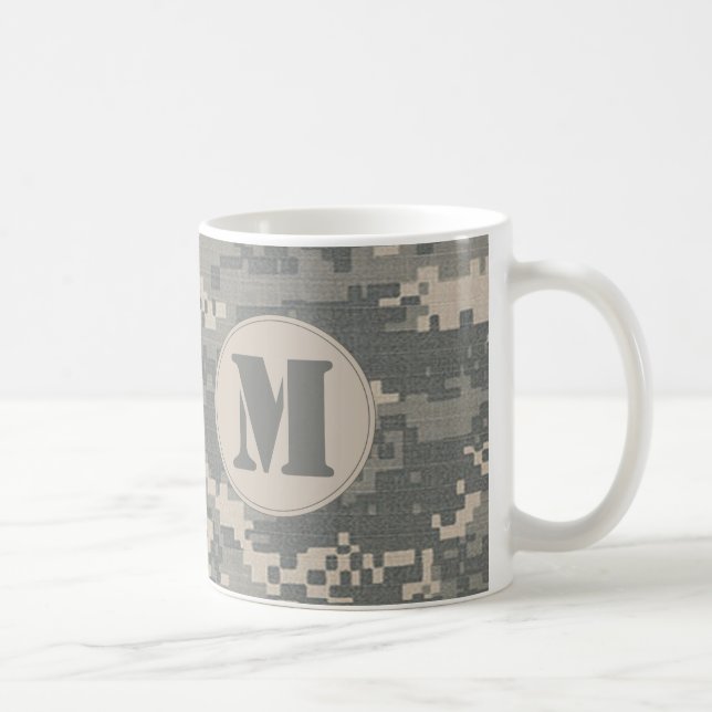ARMY ACU Digital Camo Camouflage Coffee Kopp Mugg (Höger)