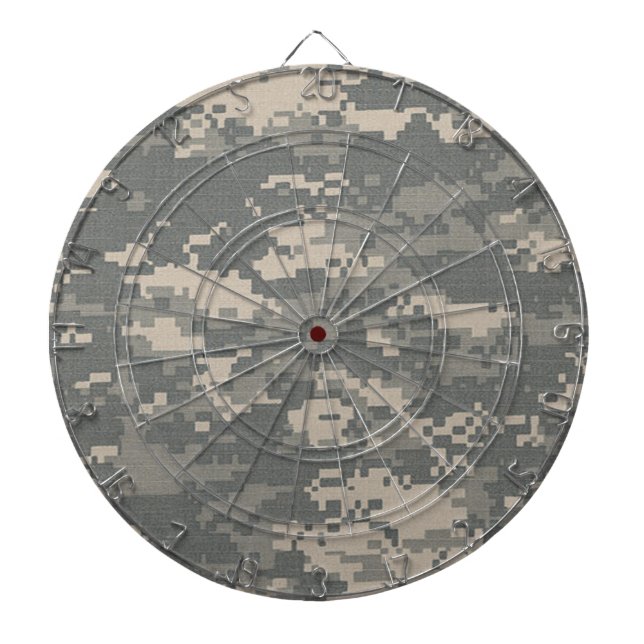 ARMY ACU Digital Camo Camouflage Dart Board Darttavla (Framsidan)