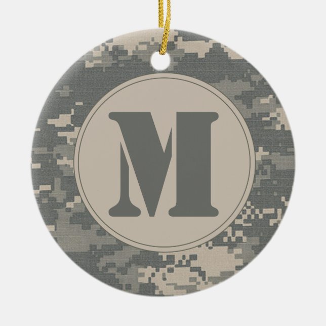 ARMY ACU Digital Camo Camouflage Mönster Ornament (Framsidan)