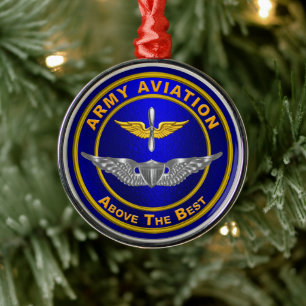 ARMY AVIATION JULGRANSPRYDNAD METALL