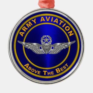 ARMY AVIATION JULGRANSPRYDNAD METALL