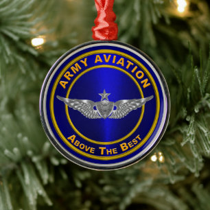 ARMY AVIATION JULGRANSPRYDNAD METALL