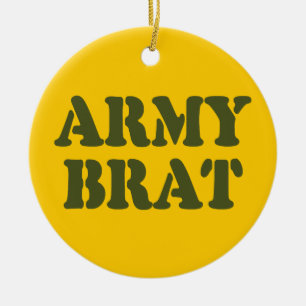 ARMY BRAT JULGRANSPRYDNAD KERAMIK