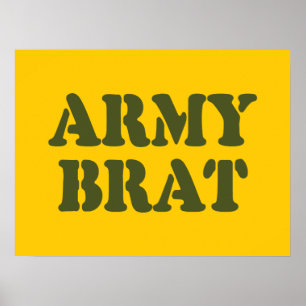 ARMY BRAT POSTER