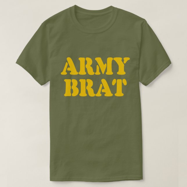ARMY BRAT T SHIRT (Design framsida)