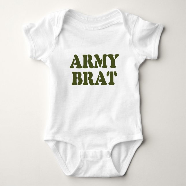ARMY BRAT T SHIRT (Framsida)